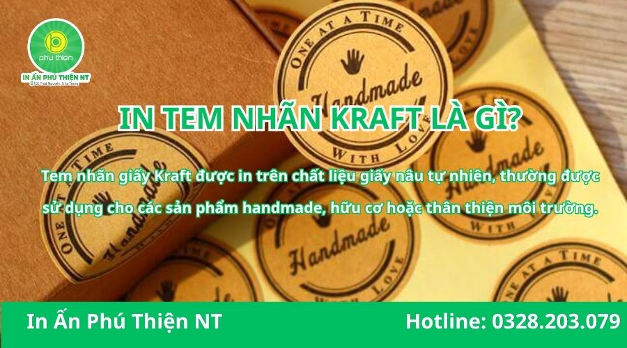 In tem nhãn decal kraft là gì? 