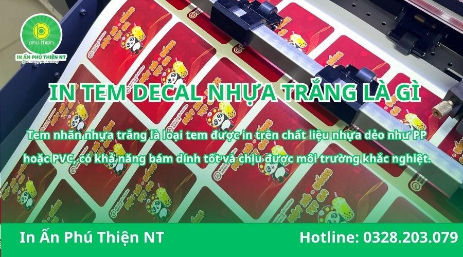 In decal nhựa trắng là gì? 