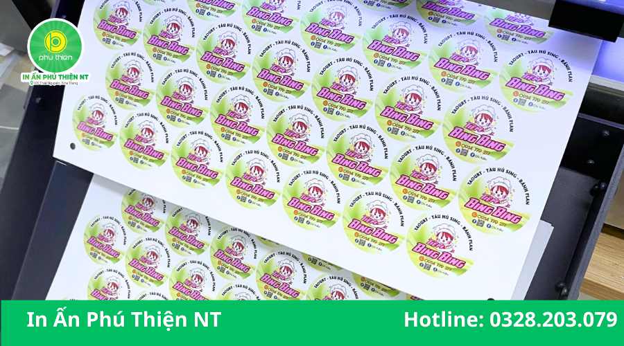 In tem nhãn giá rẻ nha trang